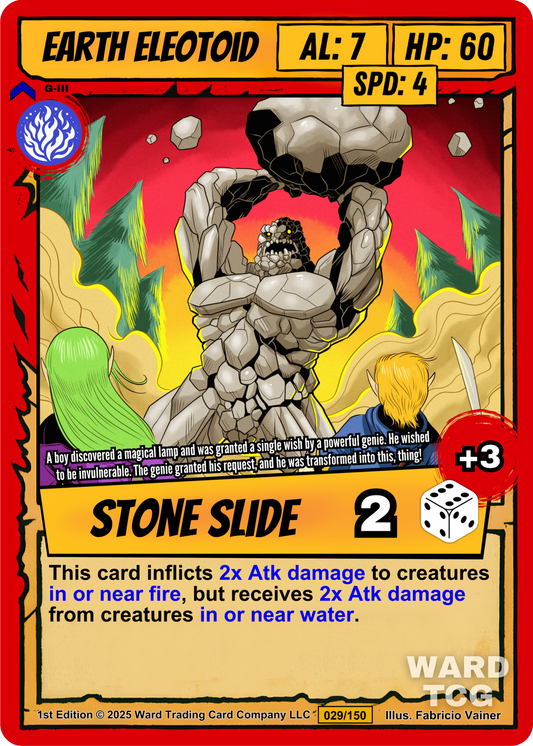 029 Earth Eleotoid FOIL - Rare