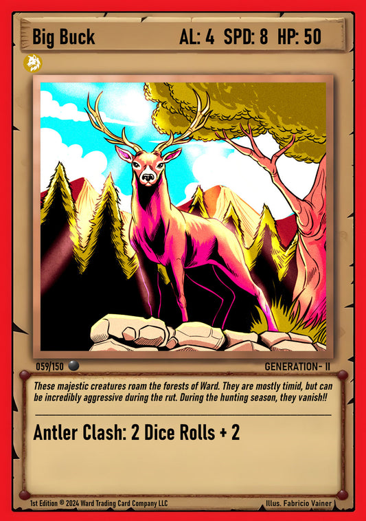 059 Big Buck FOIL - Common