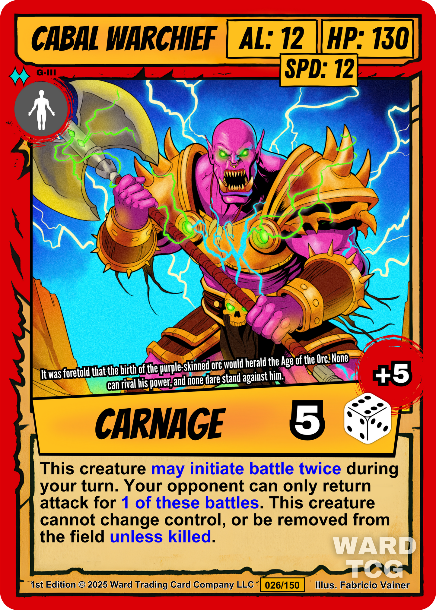 026 Cabal Warchief FOIL - Mythic