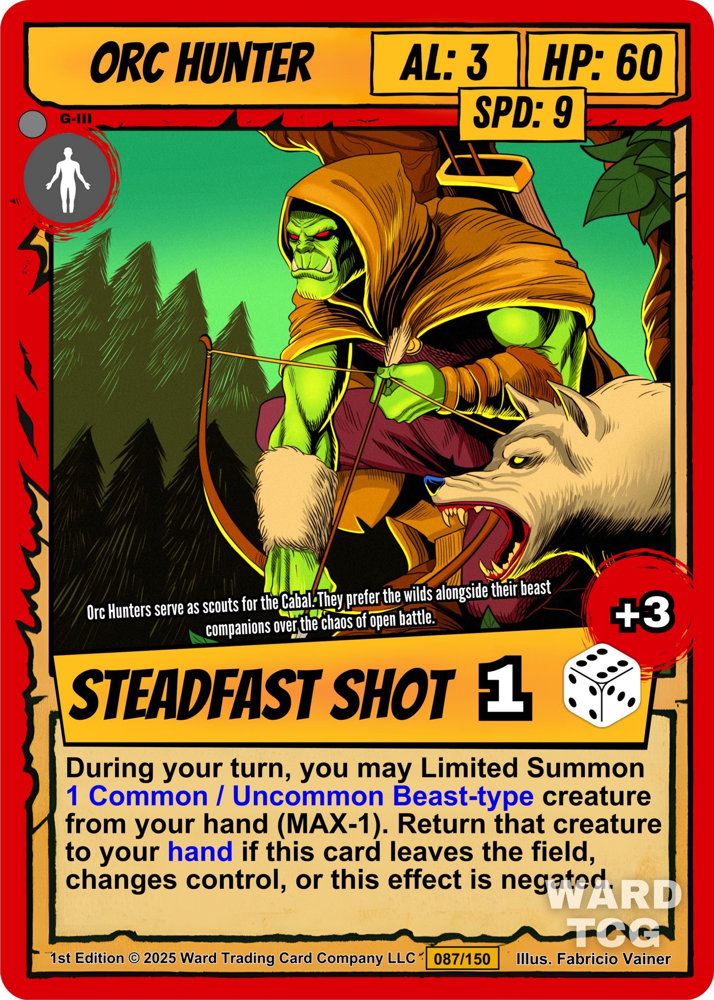 087 Orc Hunter - Common