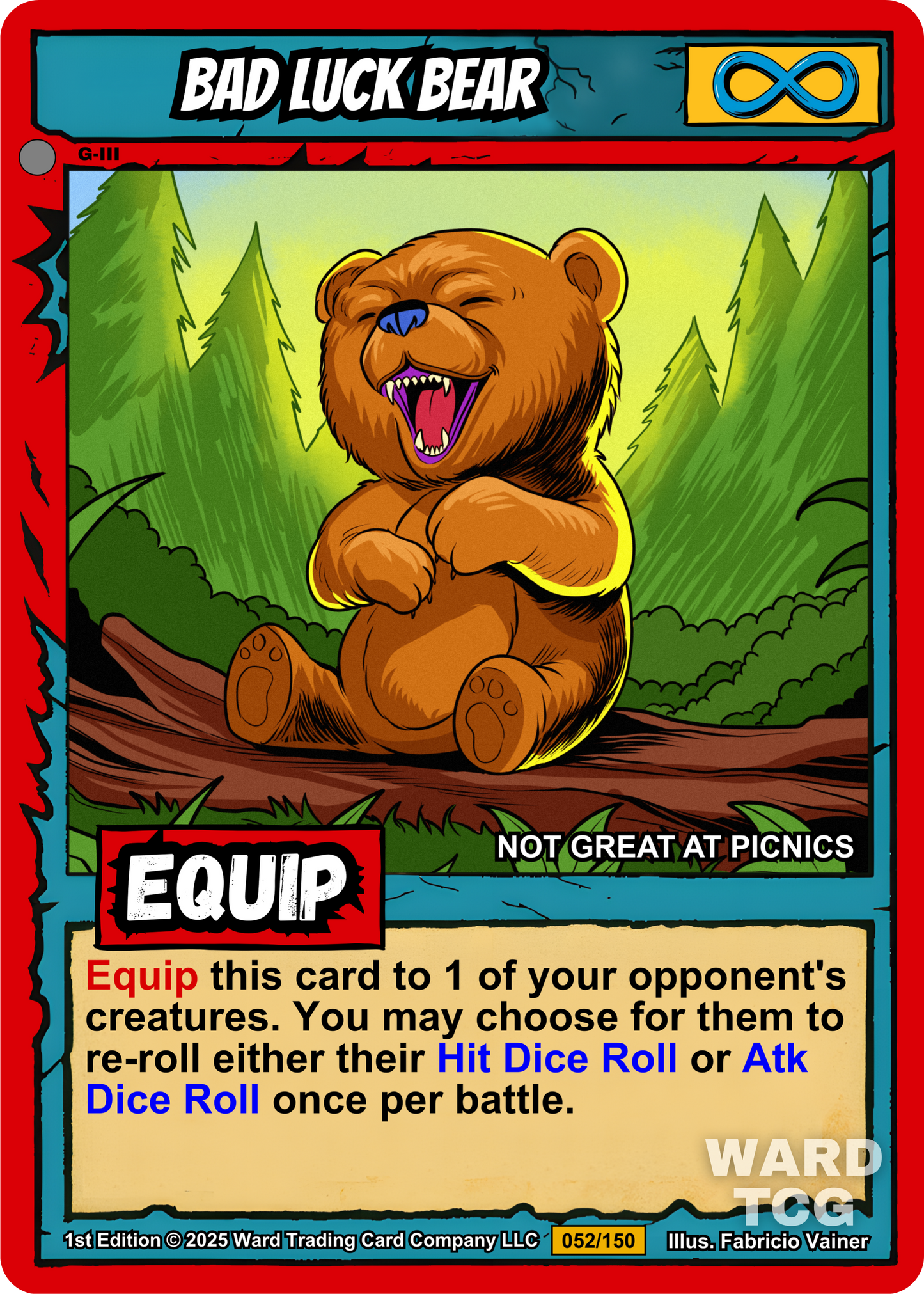 052 Bad Luck Bear - Common
