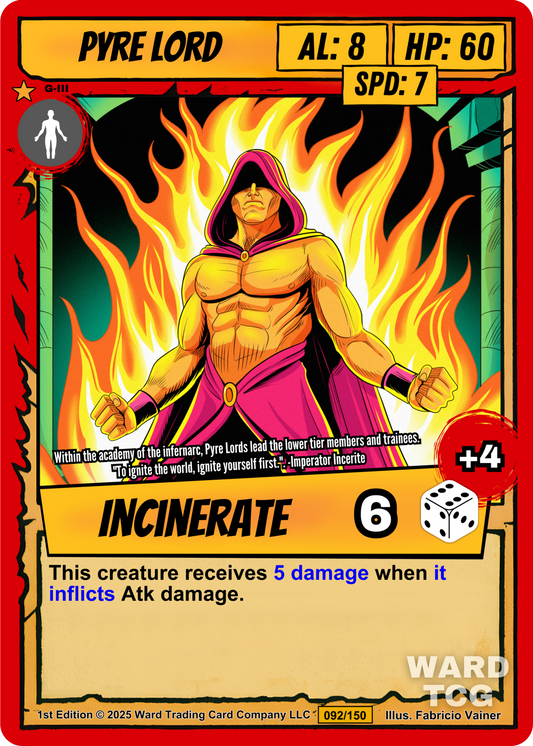 092 Pyre Lord FOIL - Legendary