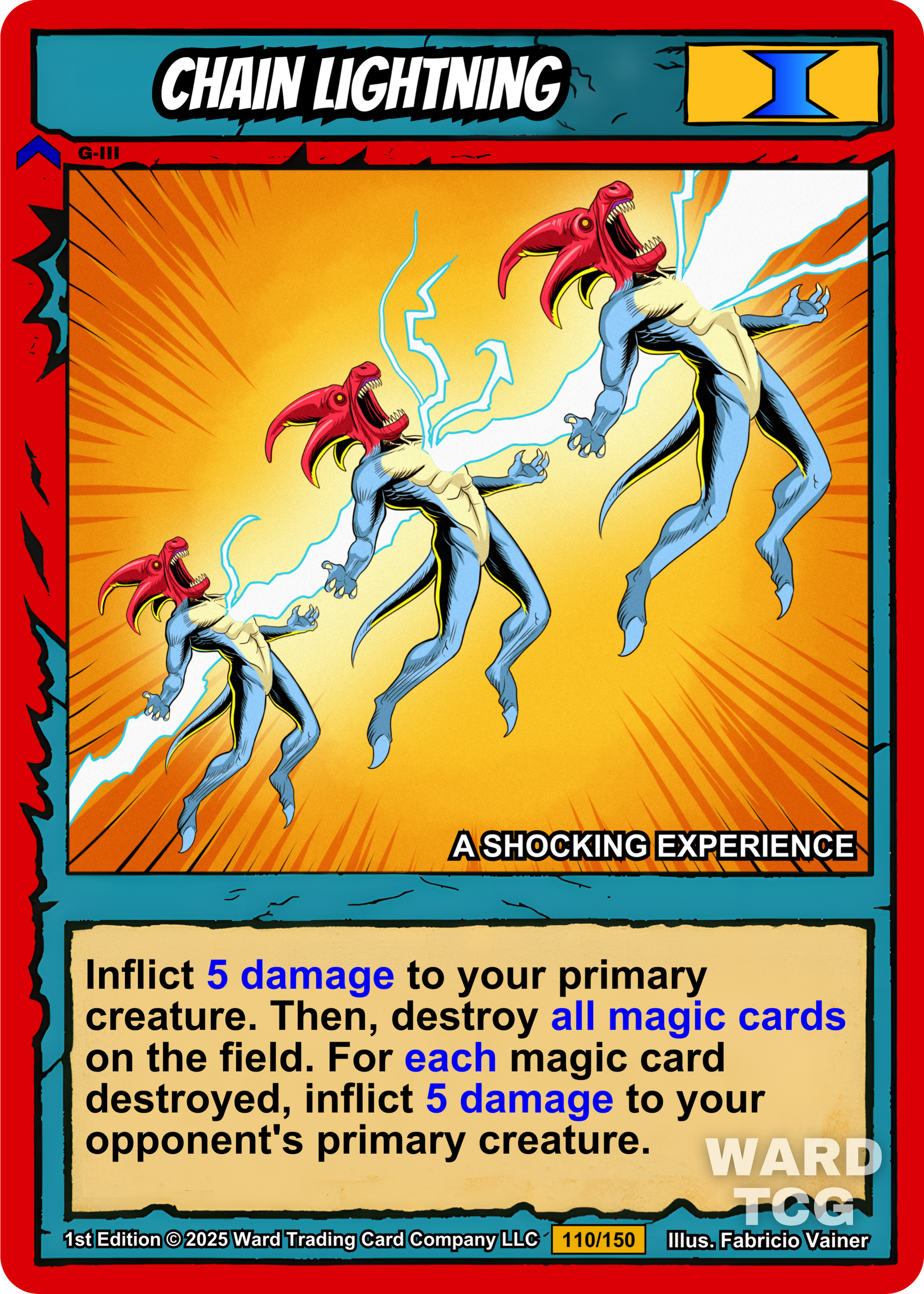 110 Chain Lightning - Rare