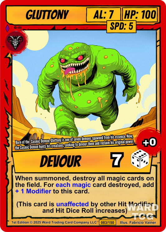 083 Gluttony FOIL - Epic