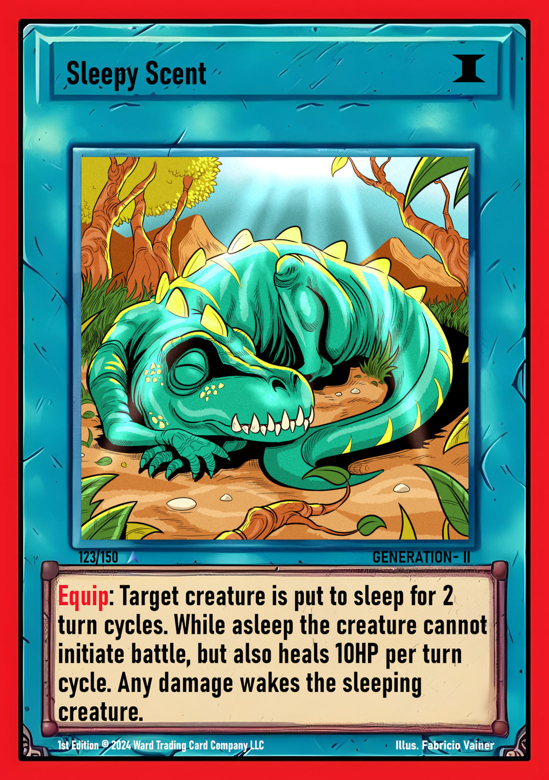 123 Sleepy Scent FOIL - Rare