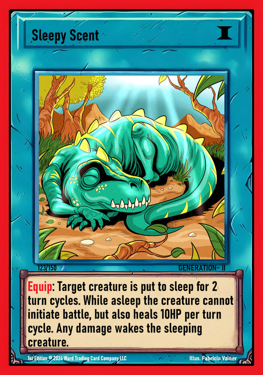 123 Sleepy Scent FOIL - Rare