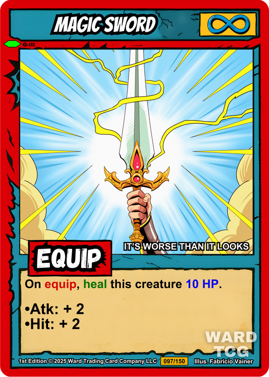 097 Magic Sword - Uncommon