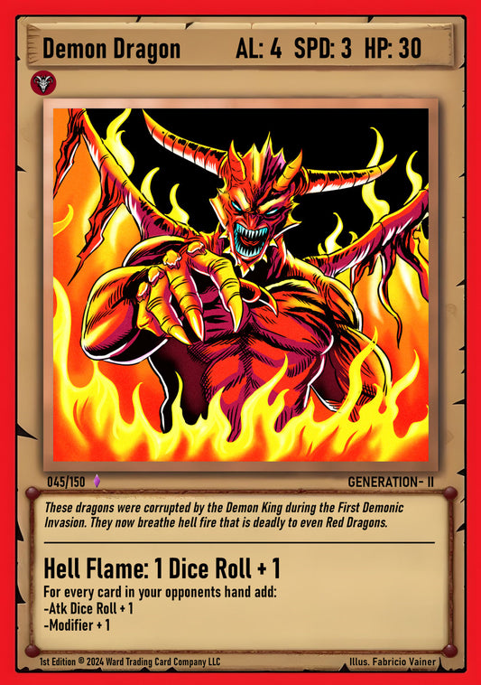 045 Demon Dragon FOIL - Epic