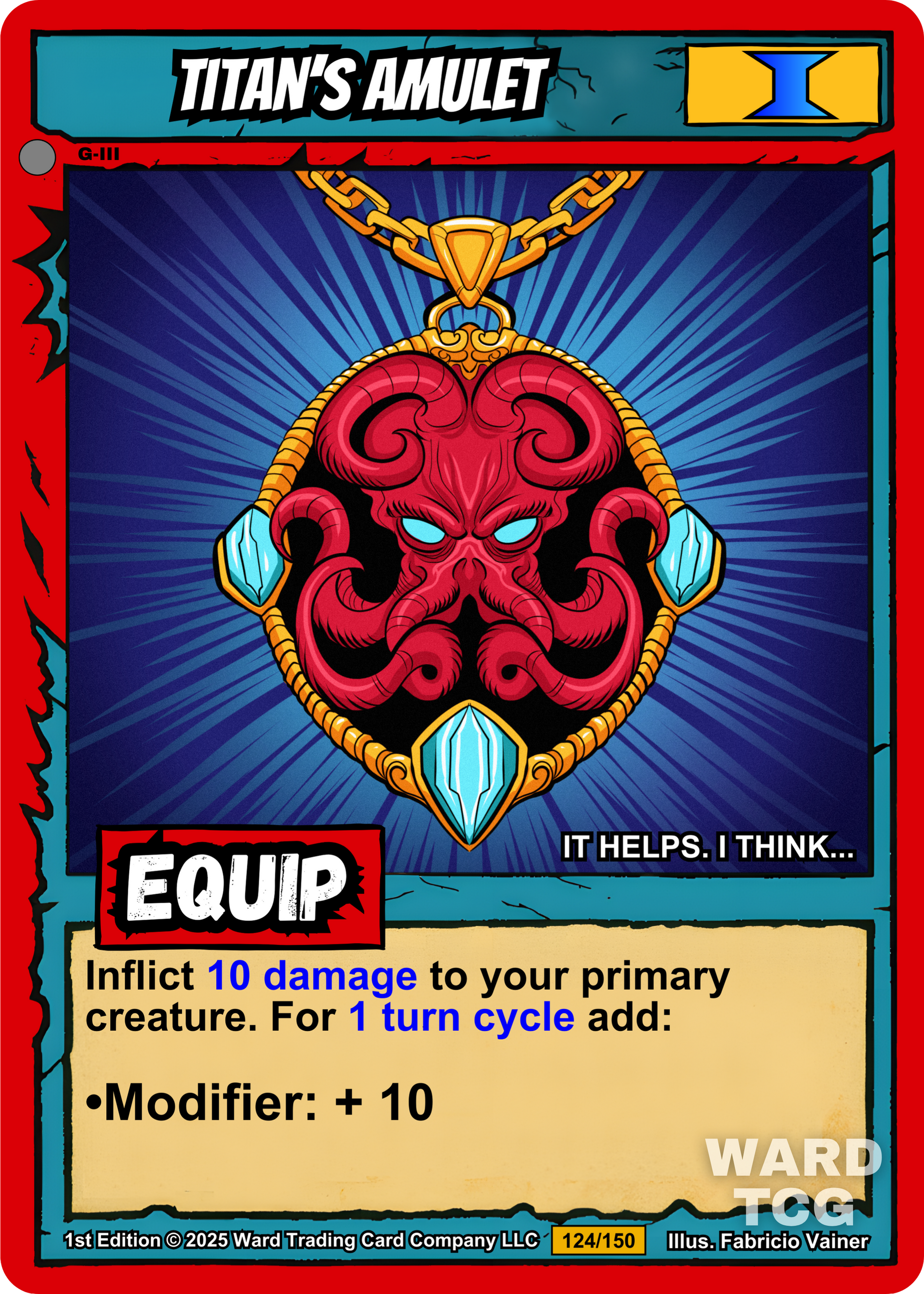 124 Titan's Amulet FOIL - Common