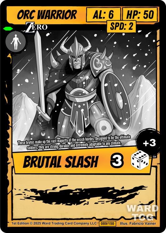 089 Orc Warrior Zero - Uncommon