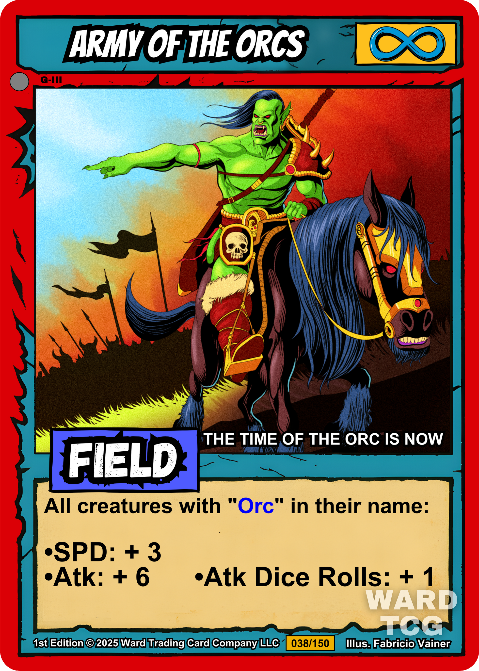 038 Army Of The Orcs FOIL - Common