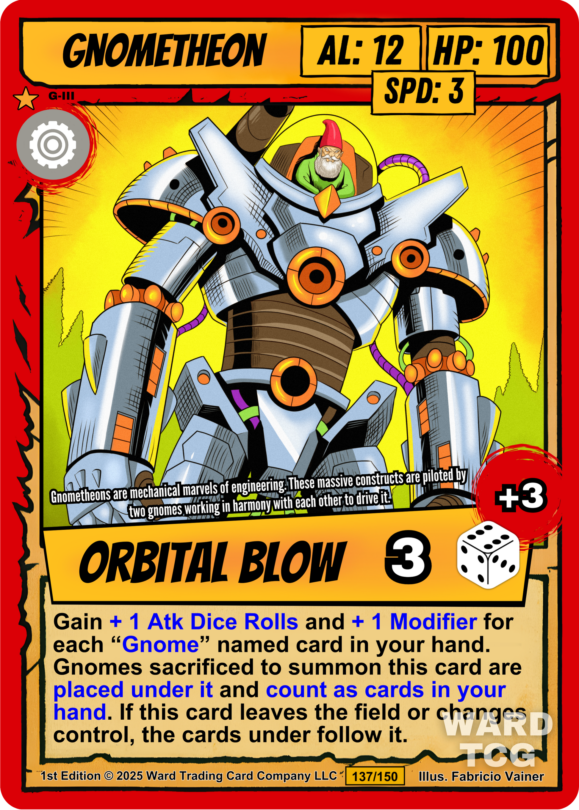 137 Gnometheon FOIL - Legendary
