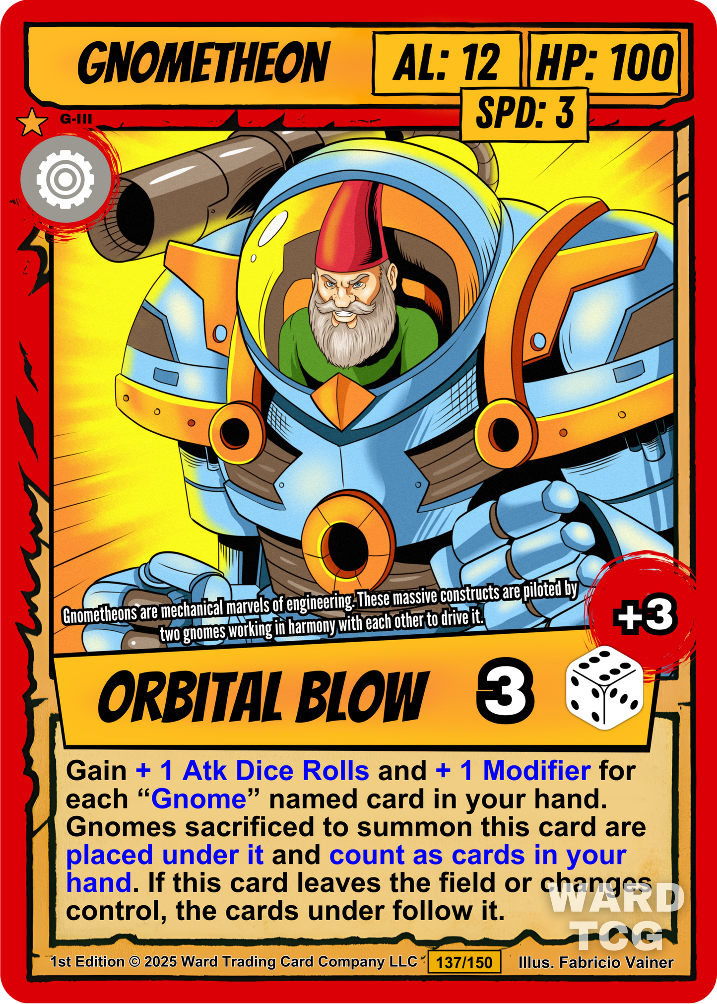 137 Gnometheon Alt Art - Legendary