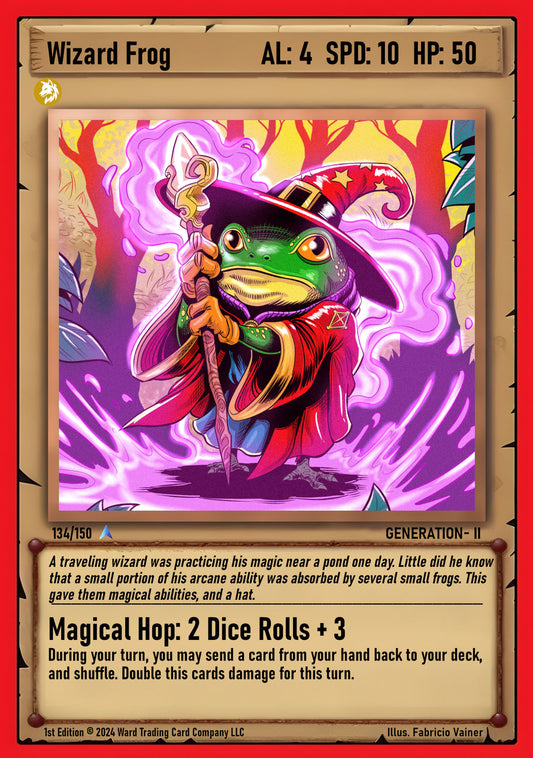 134 Wizard Frog - Rare