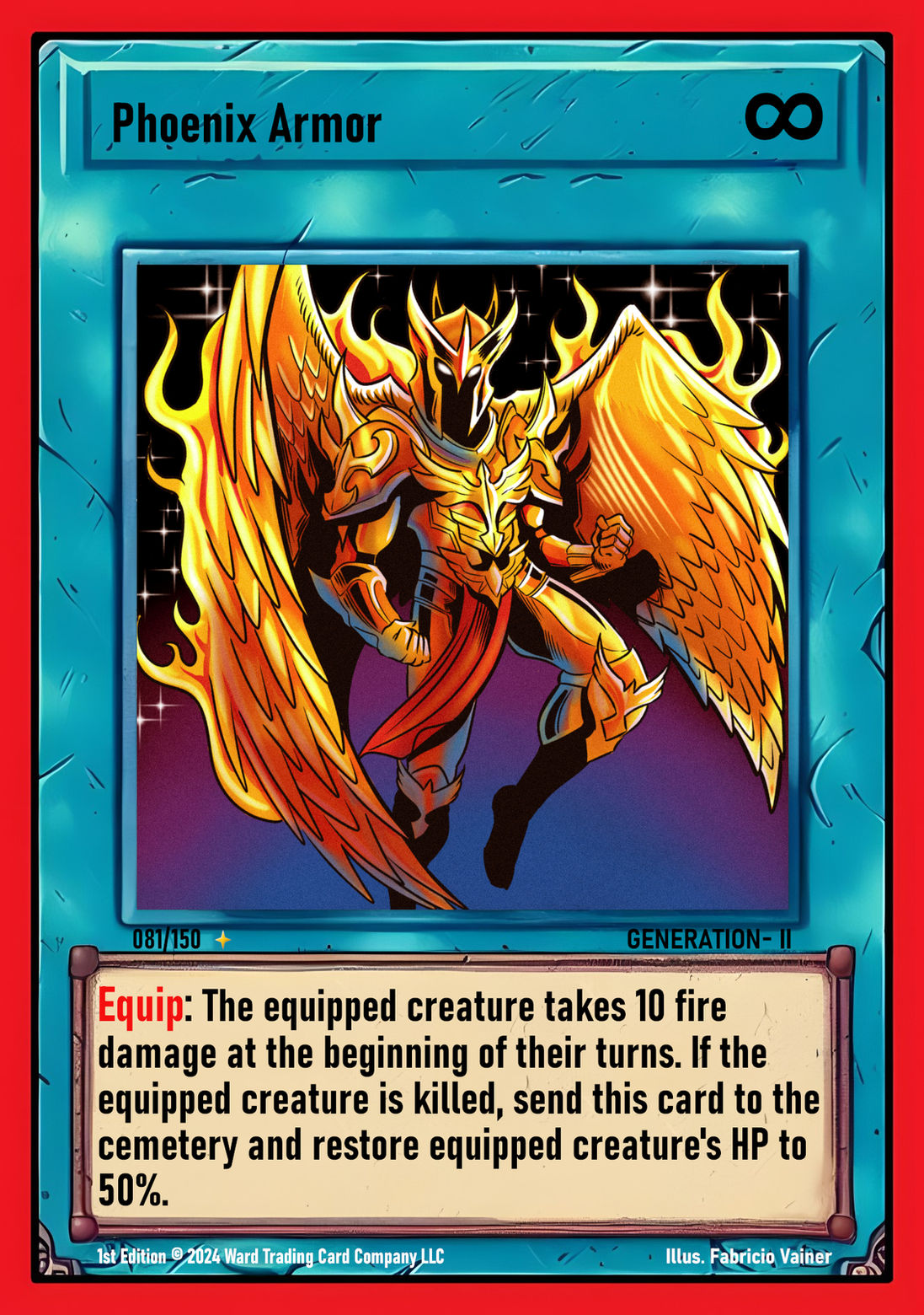 081 Phoenix Armor FOIL - Legendary