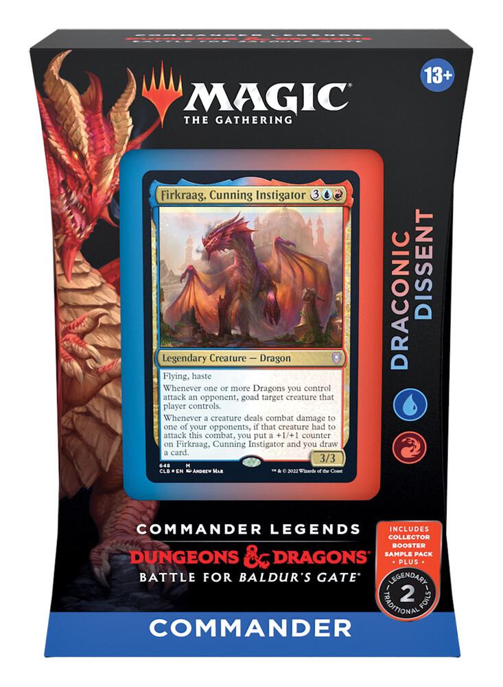 Commander Legends: Battle for Baldur's Gate - Draconic Dissent Commander Deck - Commander Legends: Battle for Baldur's Gate (CLB)