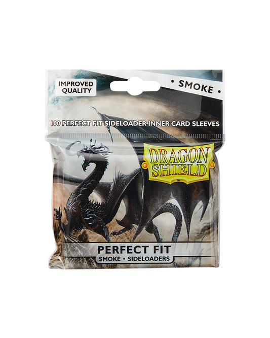 Dragon Shield - Smoke - Sideloading Perfect Fit Sleeves - Standard Size