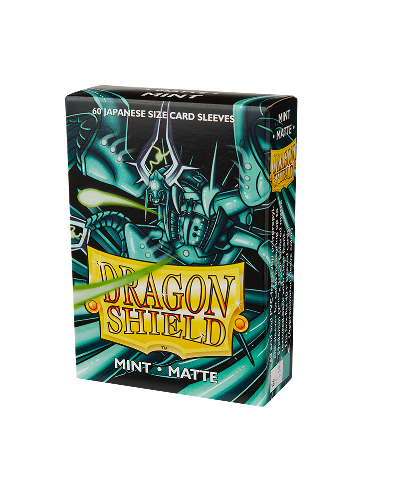 Dragon Shield Sleeves: Japanese Matte Mint (Box Of 60)