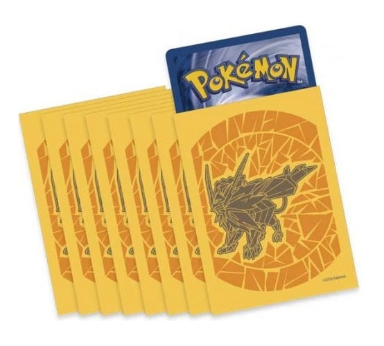 Pokemon TCG: Sun & Moon Ultra Prism Elite Trainer Box Card Sleeves - Dusk Mane Necrozma (65 Pack)