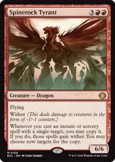 Spinerock Tyrant (Lorwyn Eclipsed) Light Play Foil