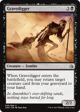 Gravedigger (Amonkhet) Light Play