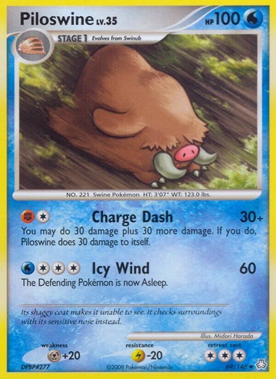 Piloswine (Legends Awakened) Medium Play