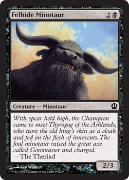 Felhide Minotaur (Theros) Light Play