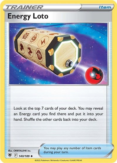 Energy Loto (SWSH10: Astral Radiance) Light Play Reverse Holofoil