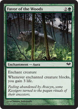 Favor of the Woods (Dark Ascension) Light Play