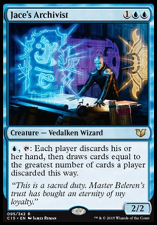 Jace's Archivist (Commander 2015) Light Play
