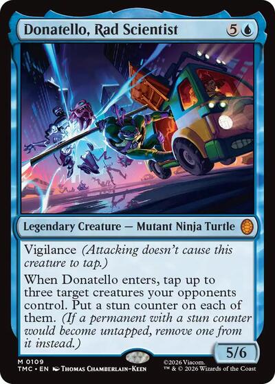 Donatello, Rad Scientist (Commander: Teenage Mutant Ninja Turtles) Light Play