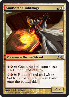 Sunhome Guildmage (Gatecrash) Light Play Foil