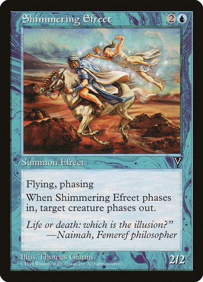 Shimmering Efreet (Visions) Medium Play