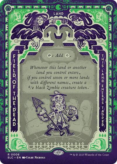 Field of the Dead (Secret Lair Countdown Kit) Light Play Foil