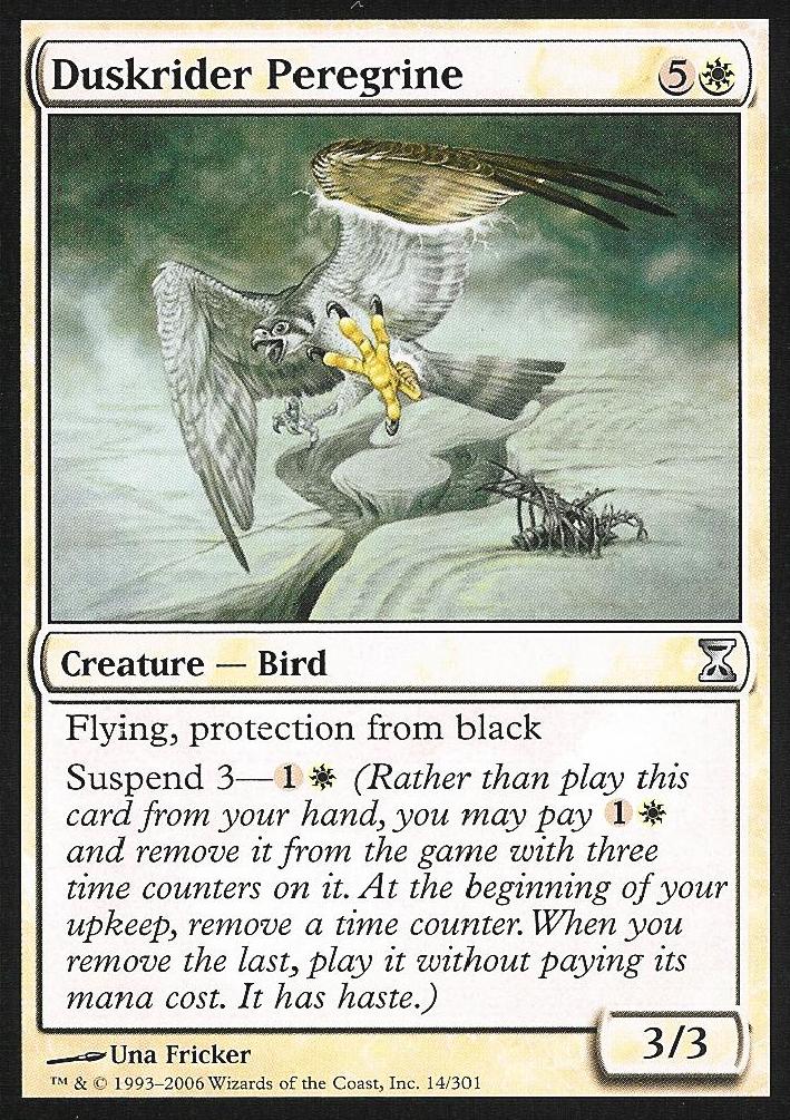 Duskrider Peregrine (Time Spiral) Light Play