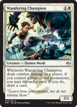 Wandering Champion (Fate Reforged) Light Play