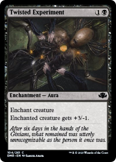 Twisted Experiment (Dominaria Remastered) Light Play