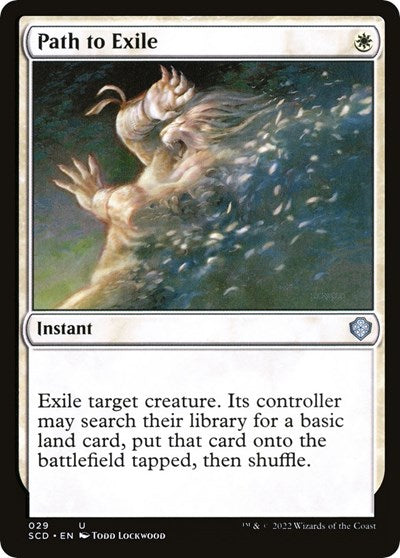 Path to Exile (Commander 2022 Starter Decks) Light Play