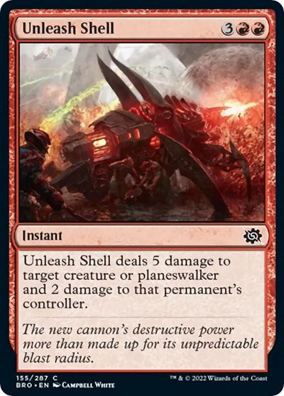 Unleash Shell (The Brothers' War) Light Play