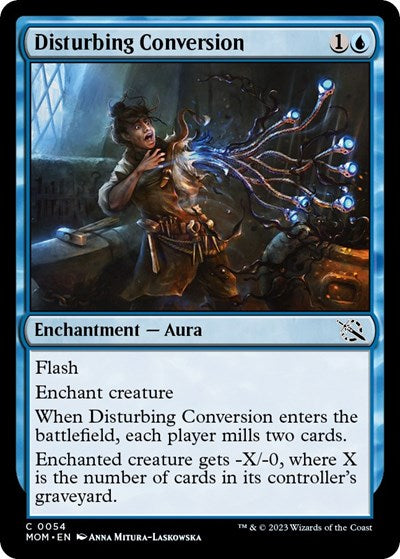 Disturbing Conversion (March of the Machine) Light Play Foil