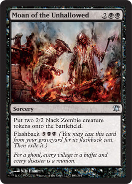Moan of the Unhallowed (Innistrad) Light Play