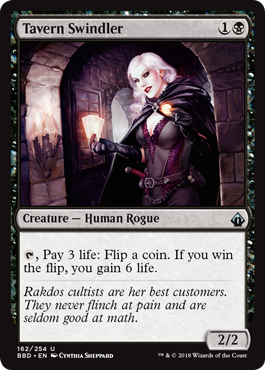 Tavern Swindler (Battlebond) Light Play