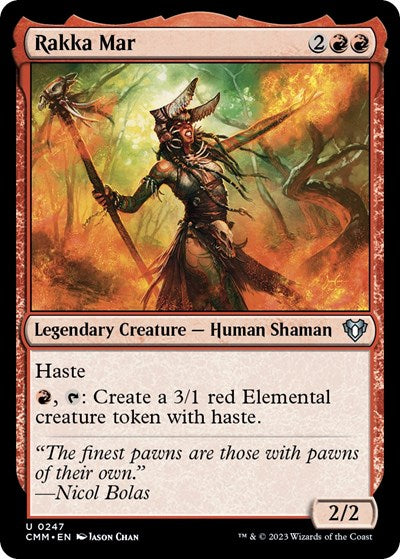 Rakka Mar (Commander Masters) Light Play
