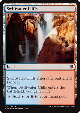 Swiftwater Cliffs (Commander 2016 Edition) Light Play