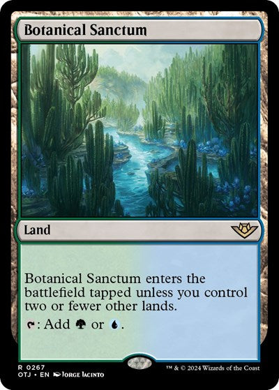 Botanical Sanctum (Outlaws of Thunder Junction) Light Play