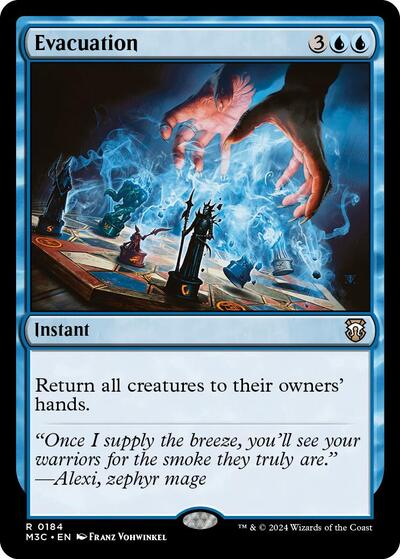 Evacuation (Commander: Modern Horizons 3) Light Play