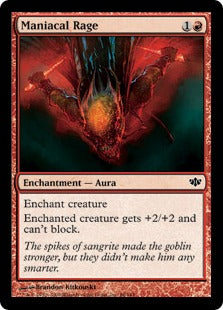 Maniacal Rage (Conflux) Light Play