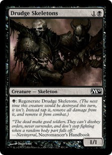 Drudge Skeletons (Magic 2010 Core Set) Light Play