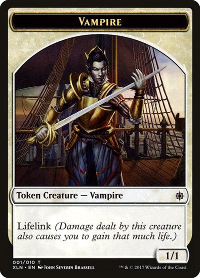 Vampire Token (001) (Ixalan) Light Play
