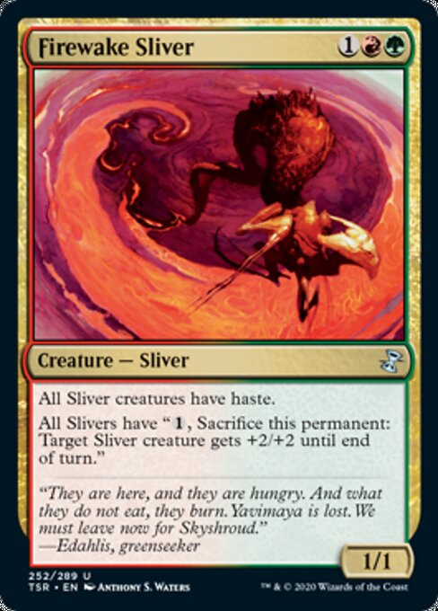 Firewake Sliver (Time Spiral Remastered) Light Play